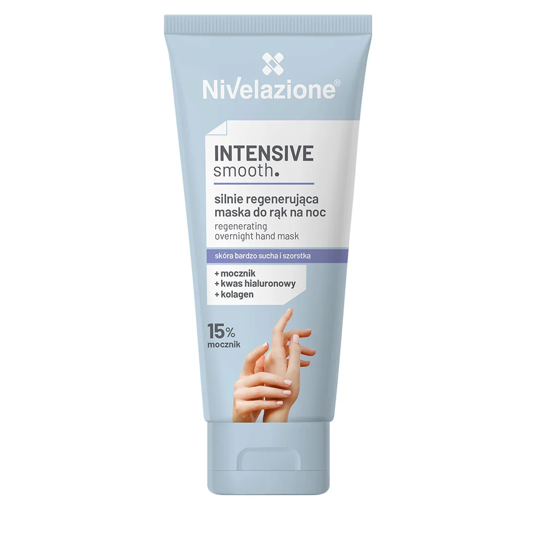 Nivelazione silnie regenerująca maska do rąk na noc, 80 ml