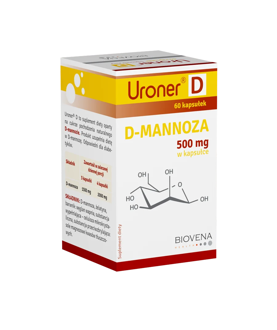 Biovena Health Uroner® D 60 kapsułek