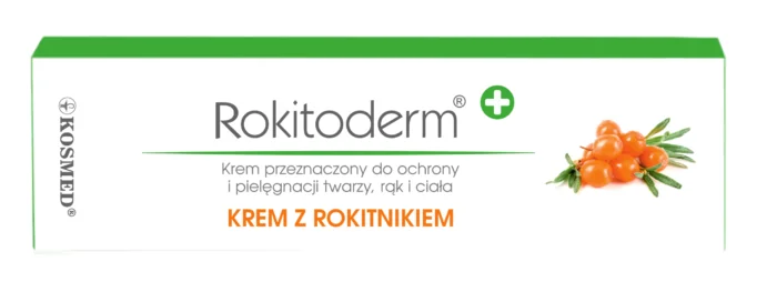 Rokitoderm krem do pielęgnacji skóry z rokitnikiem, 20 ml