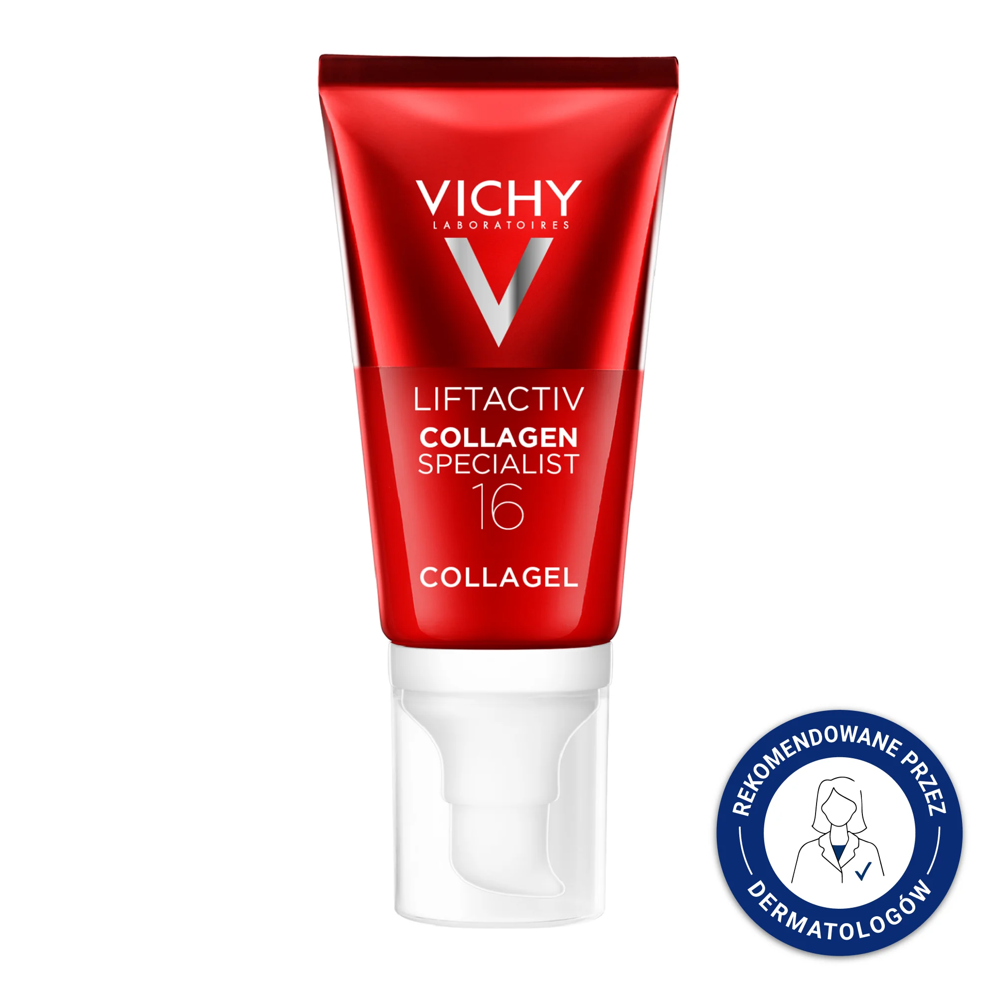 Vichy Liftactiv Collagen Specialist 16 żel krystaliczny do twarzy, 50 ml