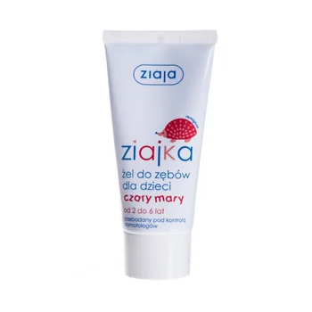 Ziaja Ziajka żel do zębów dla dzieci od 2 do 6 lat, 50 ml