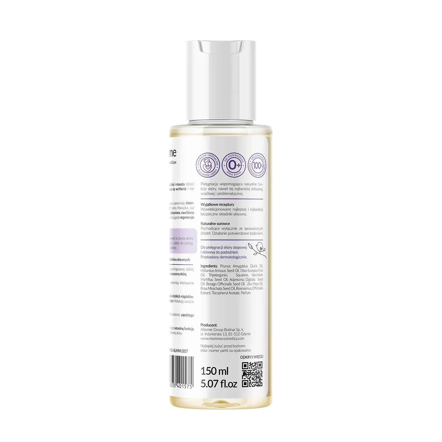 Momme Regenerująca oliwka do ciała 150 ml