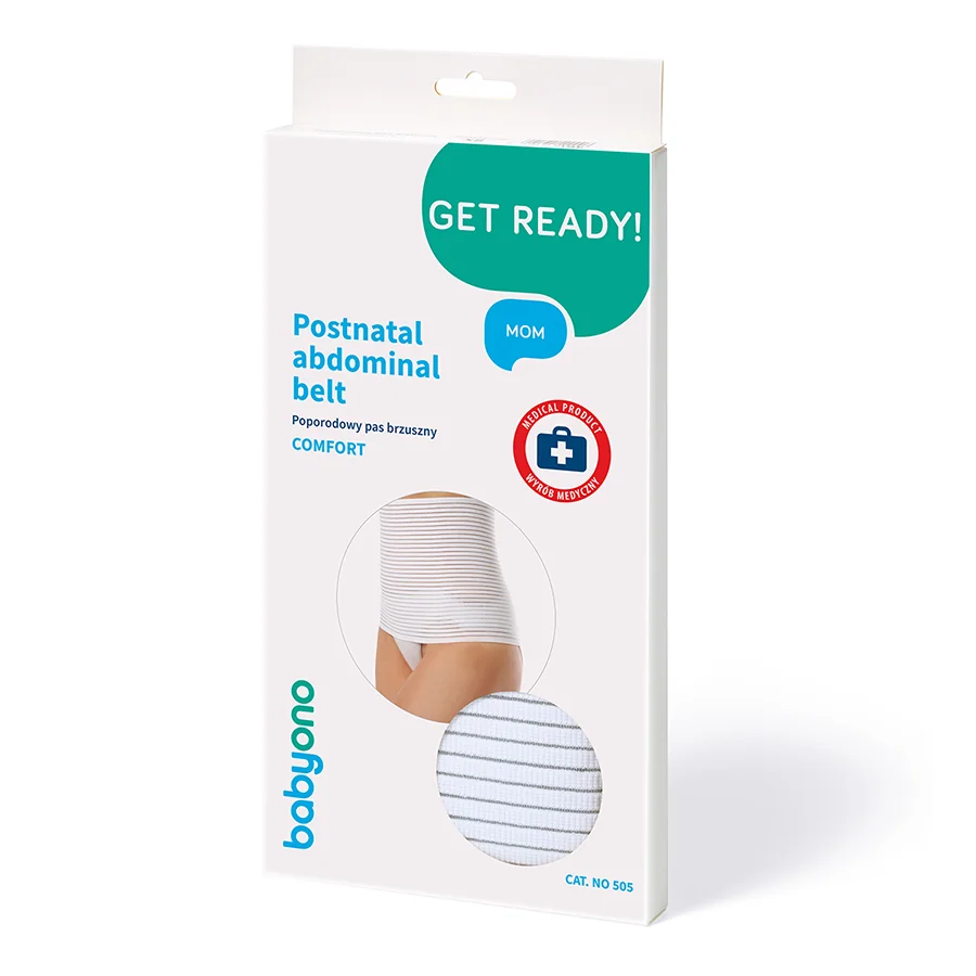 Babyono Comfort poporodowy pas brzuszny rozmiar XS, 1 szt.