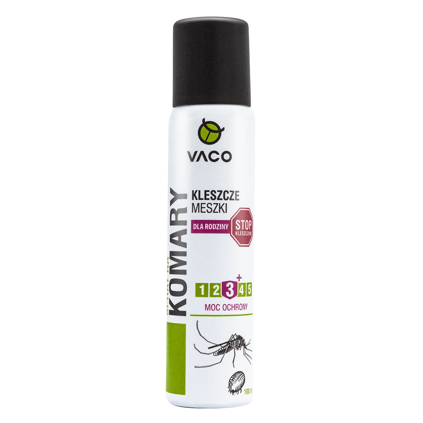 Vaco spray na komary, kleszcze i meszki, 100 ml
