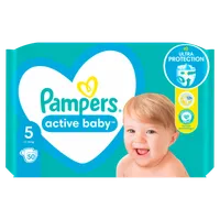 Pampers Active Baby Junior Maxi Pack pieluszki jednorazowe, rozmiar 5, 11-16 kg, 50 szt.