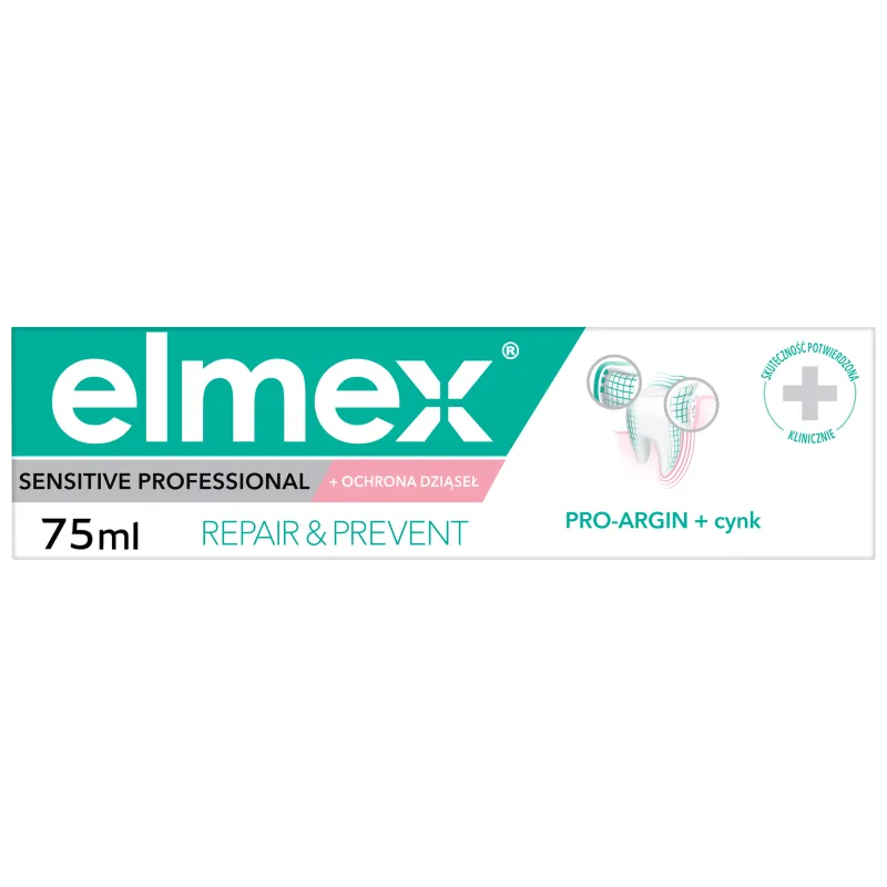 Elmex Sensitive Professional Repair & Prevent, pasta do zębów, 75 ml 