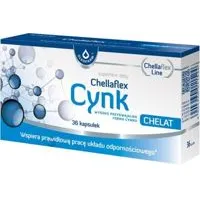 Chellaflex Cynk, suplement diety, 36 kapsułek