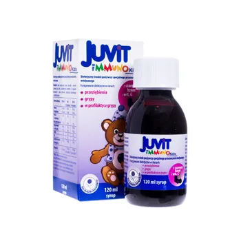 Juvit Immuno Kids, suplement diety, 120 ml 