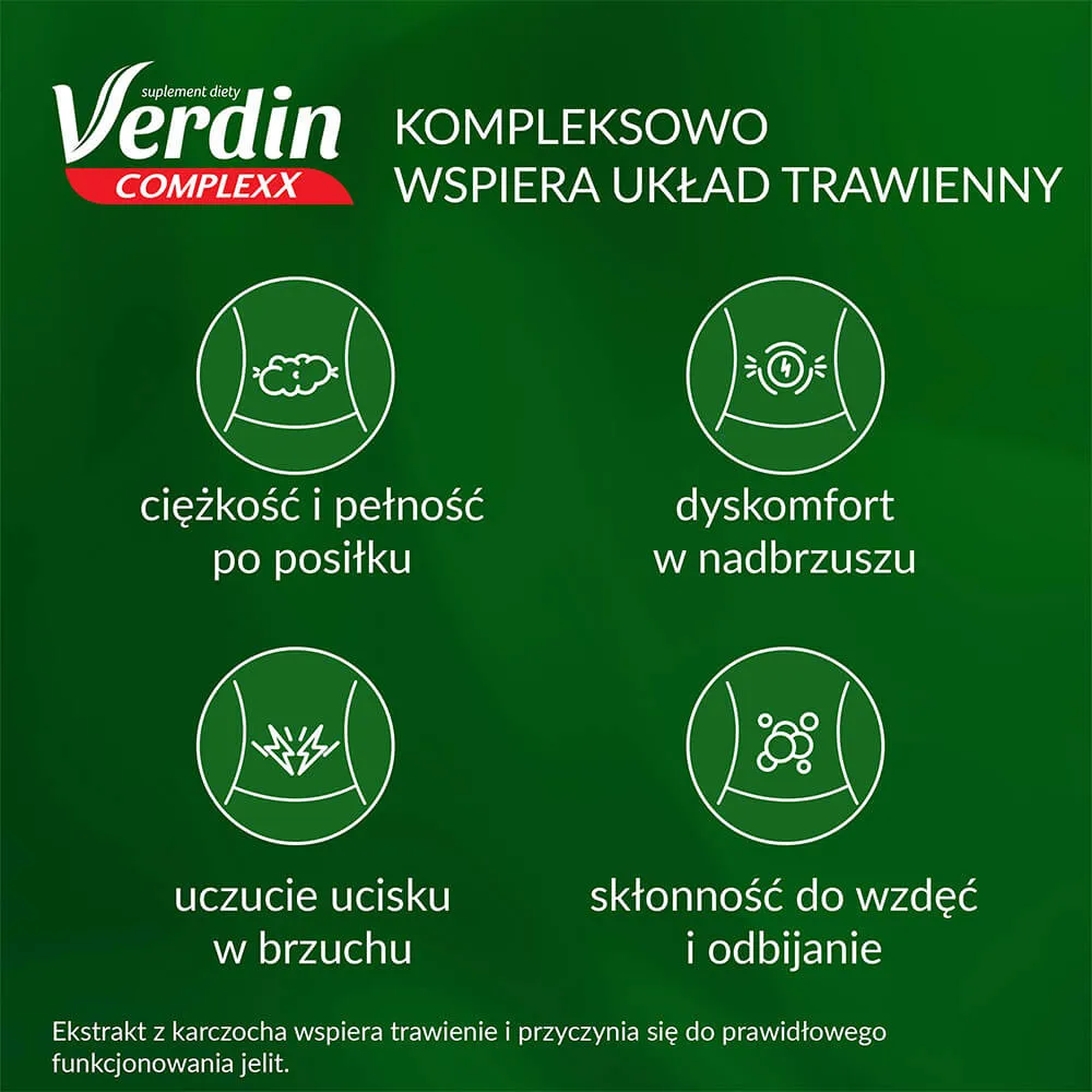 Verdin Complexx Krople Trawienne, suplement diety, 40 ml 