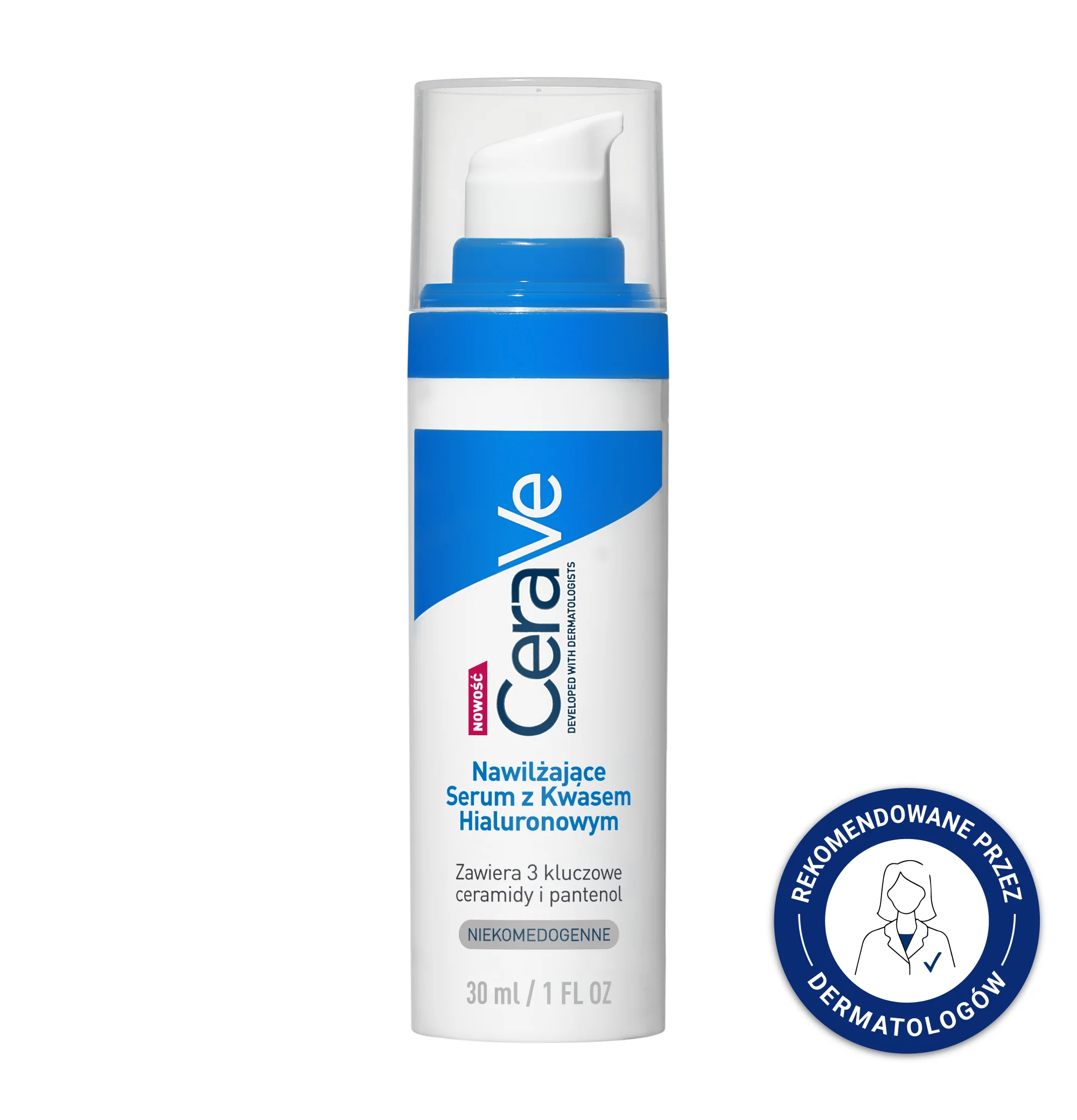 CeraVe serum do twarzy nawilżające z kwasem hialuronowym, 30 ml
