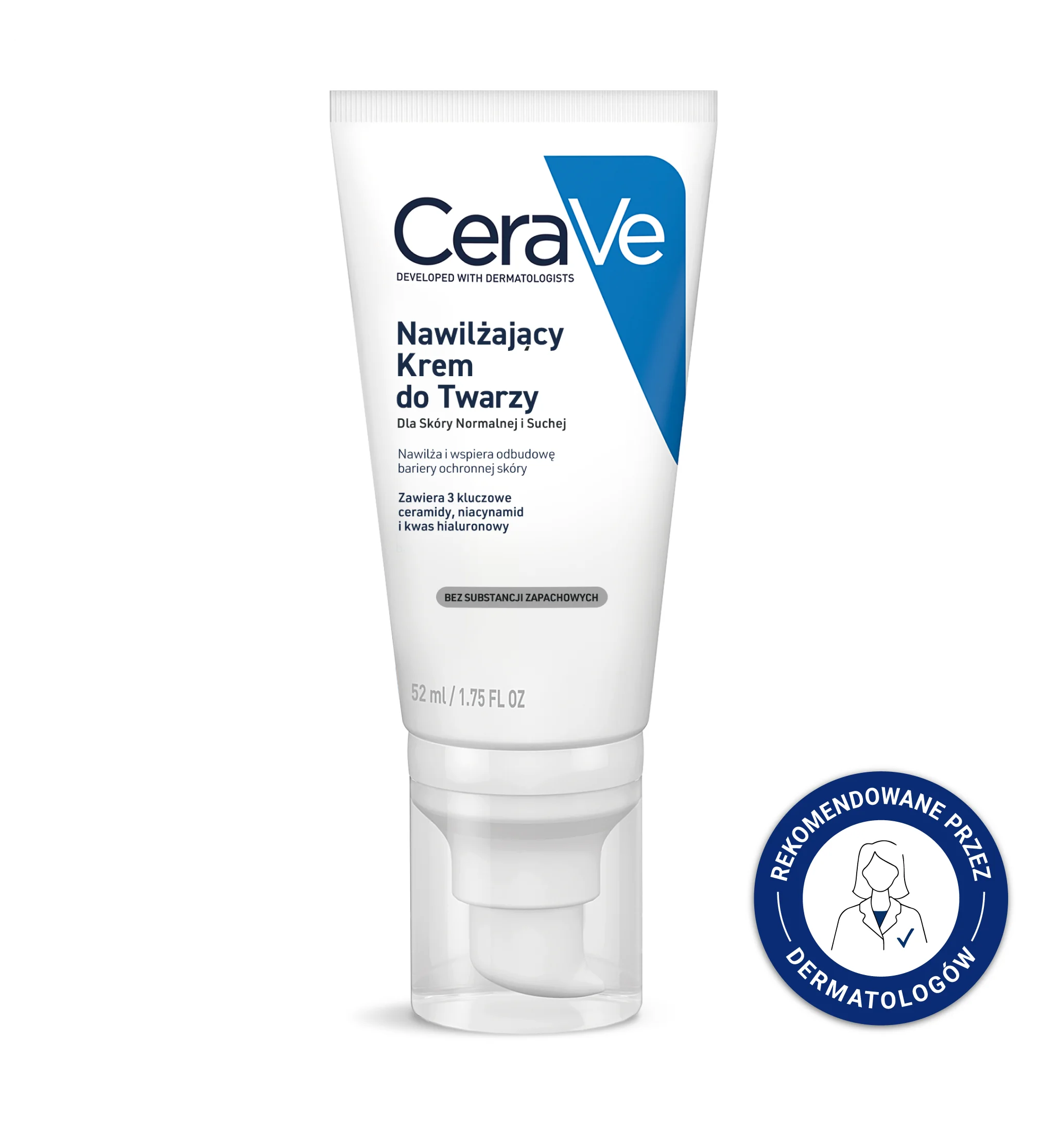 CeraVe nawilżający krem do twarzy, 52 ml