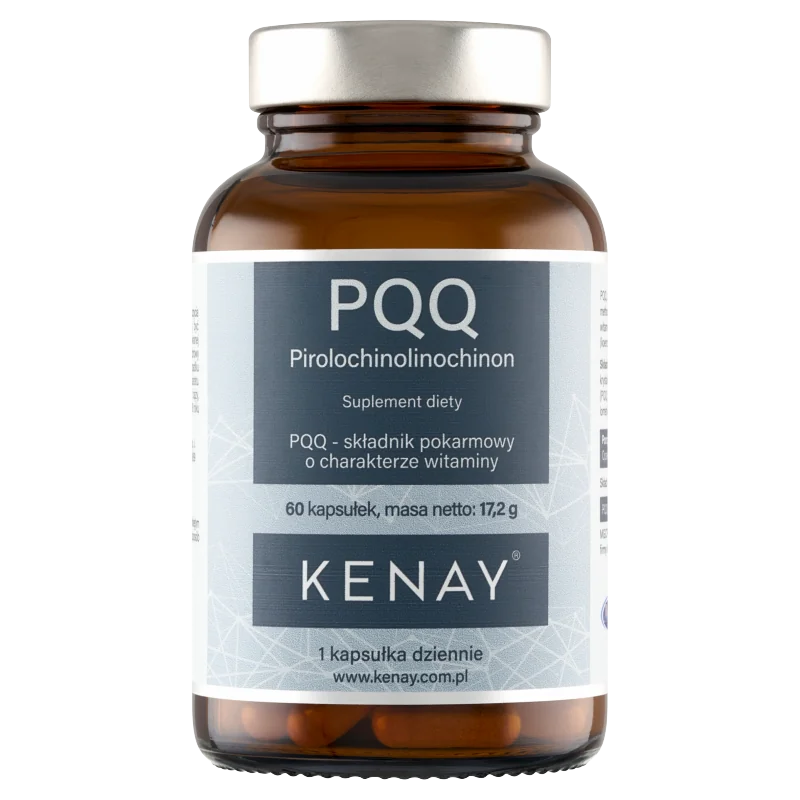 KenayAG PQQ Pirolochinolinochinon, suplement diety, 60 kapsułek