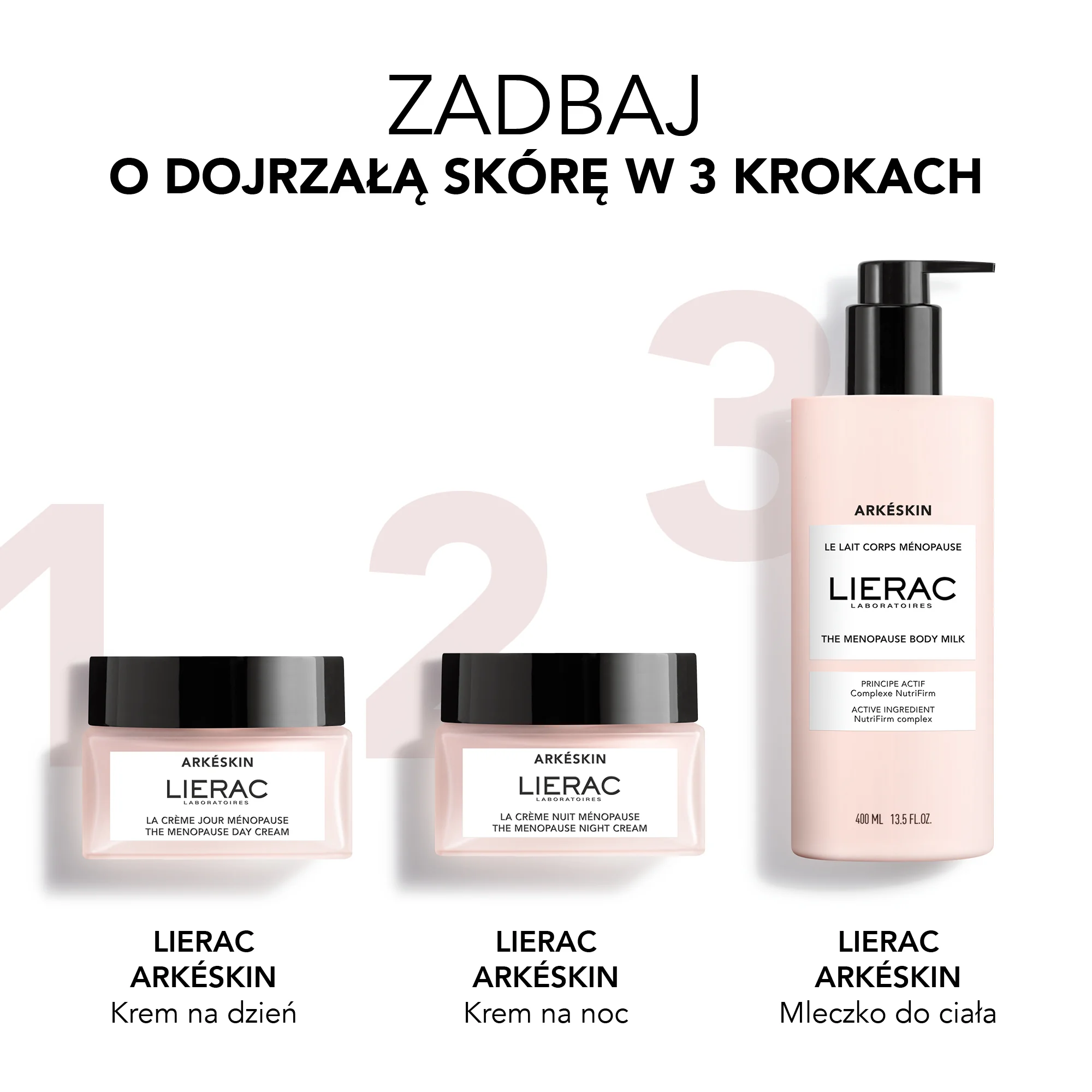 Lierac Arkeskin krem na noc w okresie menopauzy 50 ml