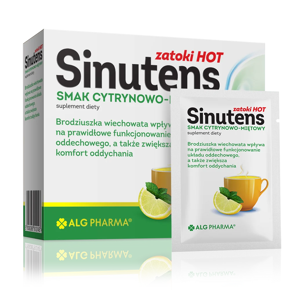 Alg Pharma Sinutens Zatoki Hot 10 saszetek