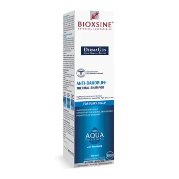 Bioxsine DermaGen Aqua Thermal, szampon przeciwłupieżowy, 300 ml 