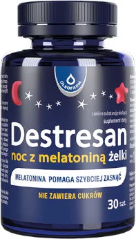 Destresan noc z melatoniną żelki Destresan noc z melatoniną żelki