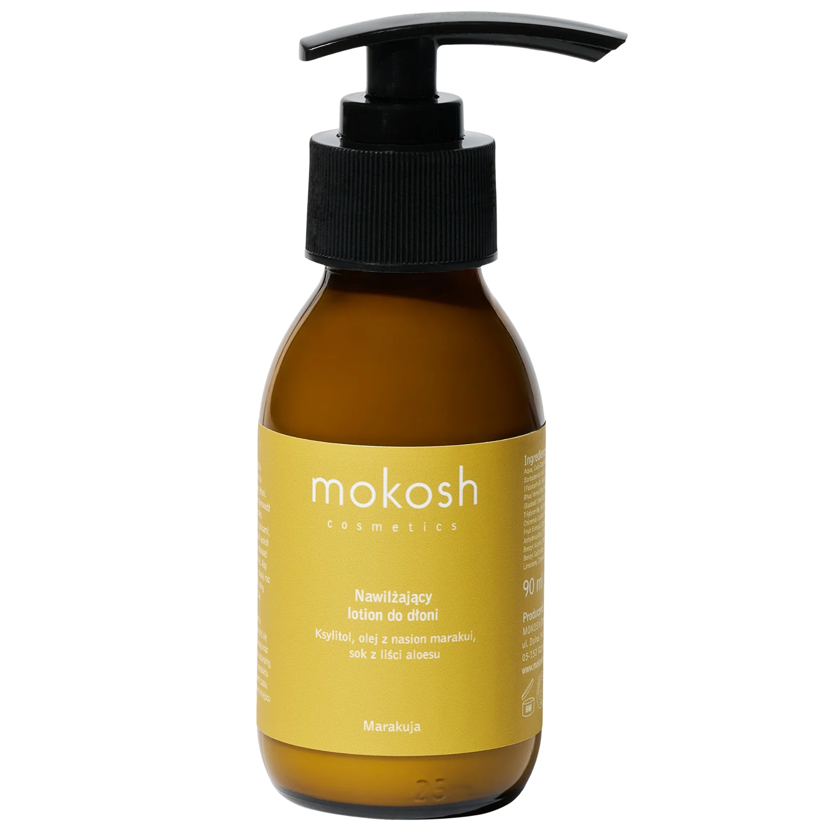 Mokosh nawilżający lotion do dłoni marakuja, 90 ml