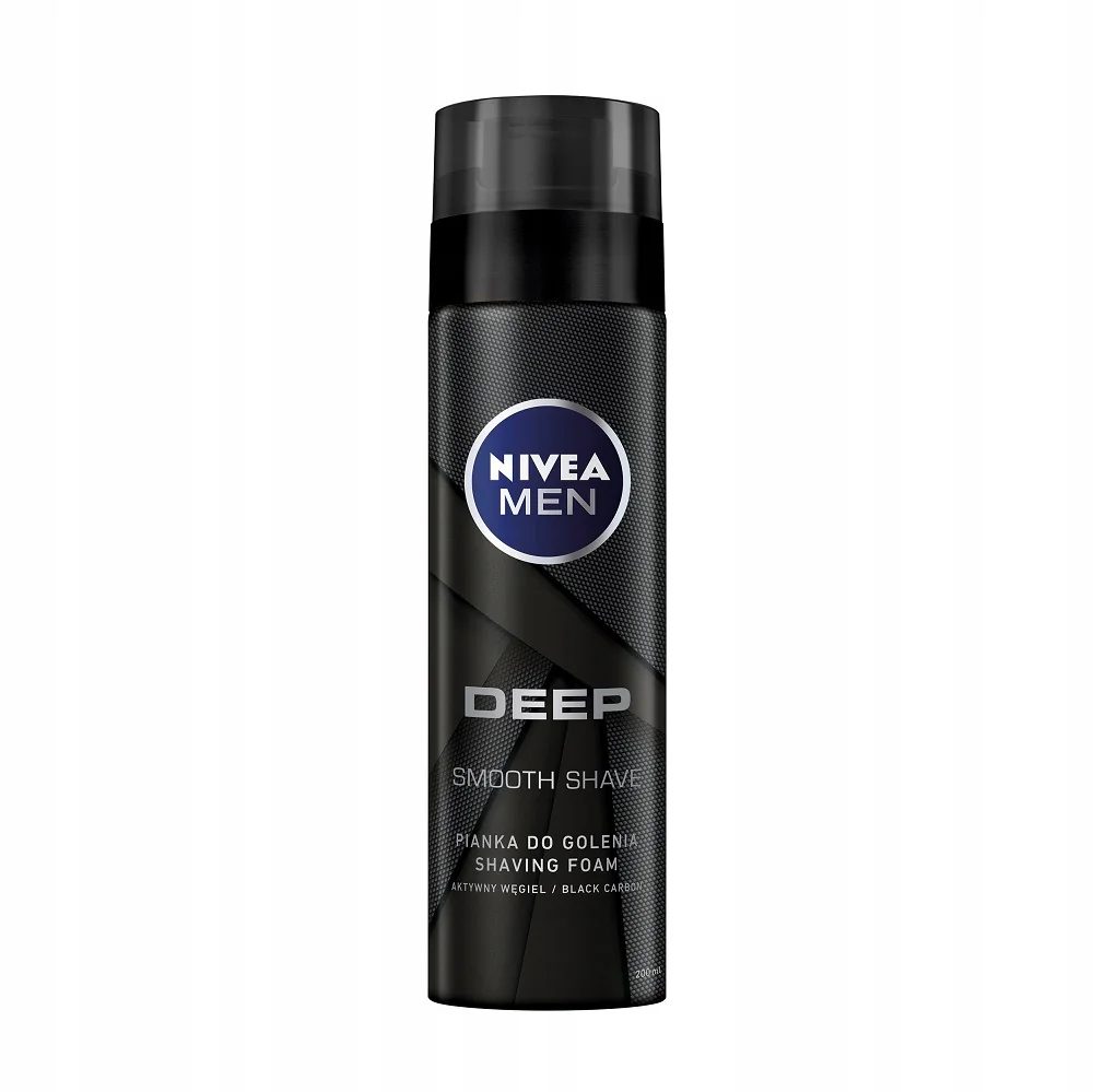 Nivea Men Deep pianka do golenia, 200 ml