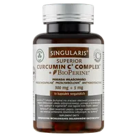 Singularis Superior Curcumin C3 Complex + Bioperine, suplement diety, 70 kapsułek