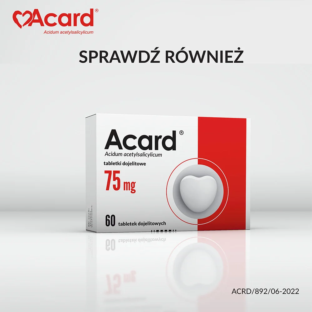 Acard 150 mg 60 tabletek