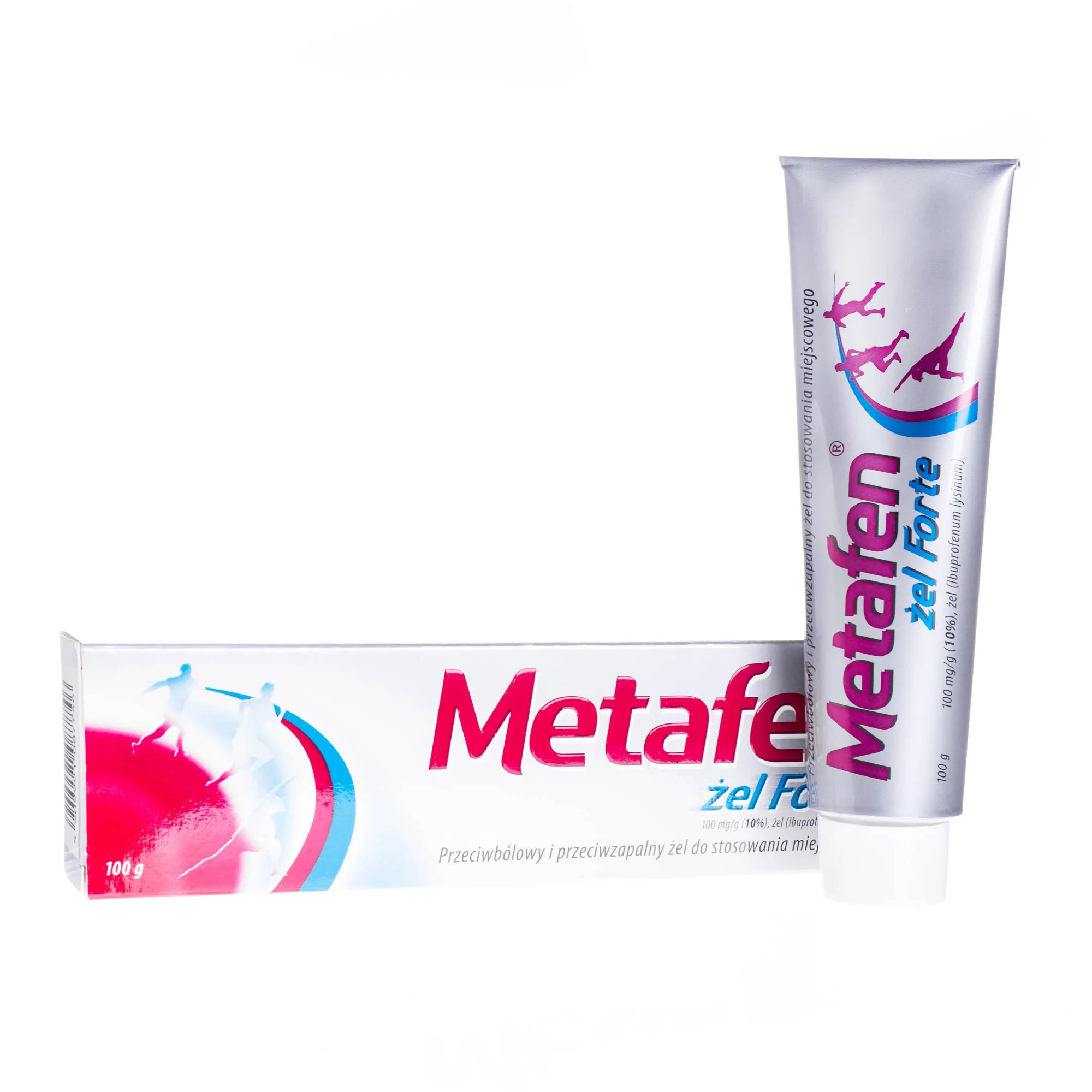 Metefen Tab Metafen Żel Forte 100mg/g - żel przeciwbólowy i przeciwzapalny, 100 g ...