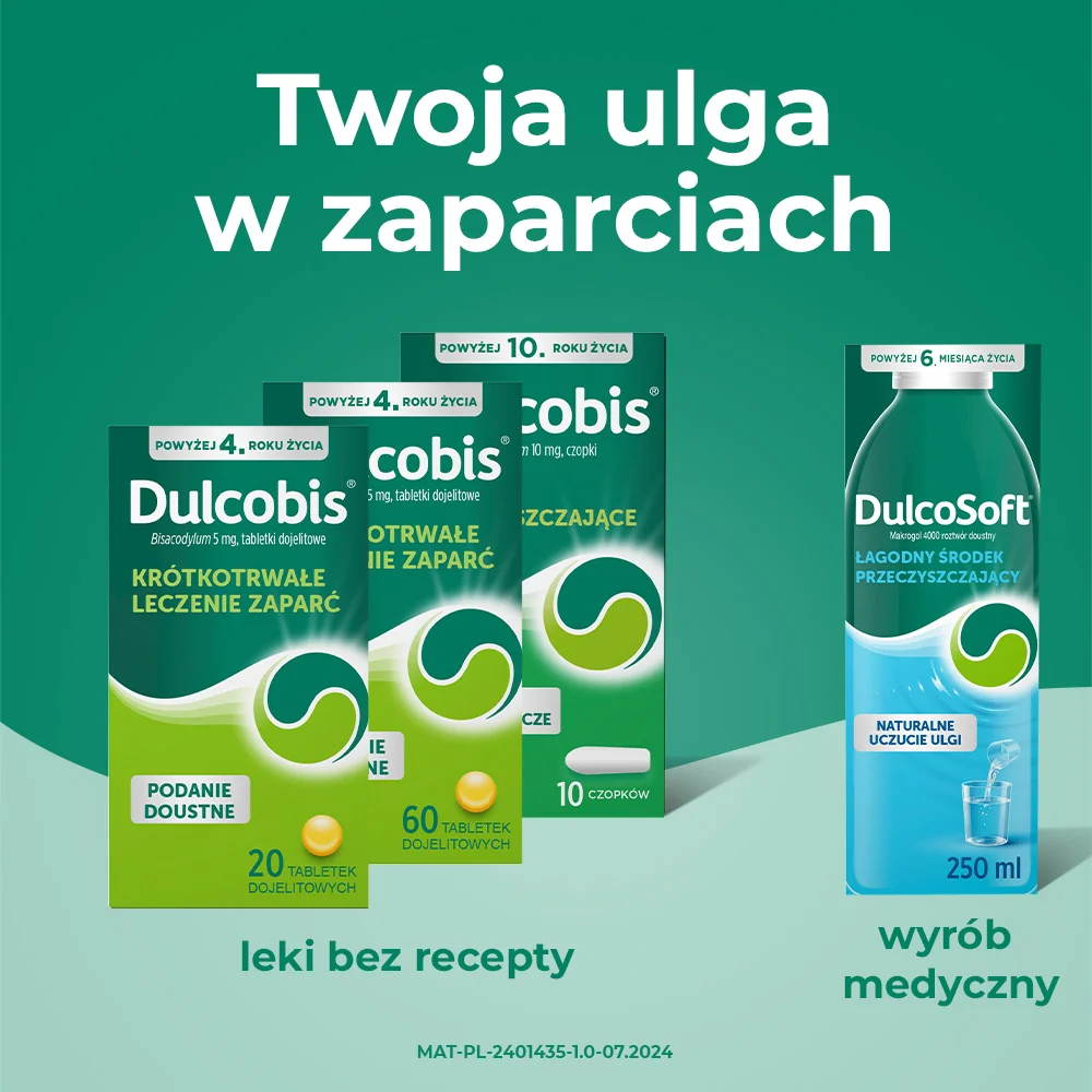 Dulcobis 5 mg 20 tabletek dojelitowych