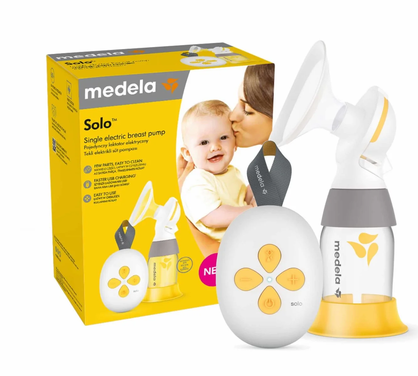 Medela Swing Solo dwufazowy laktator elektryczny, 1 sztuka