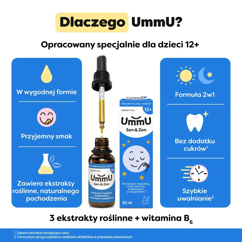 Ummu Sen & Zen 12+ krople, 30 ml
