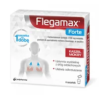 Flegamax Forte, 2,7 g, granulat do sporządzania roztworu, 6 saszetek