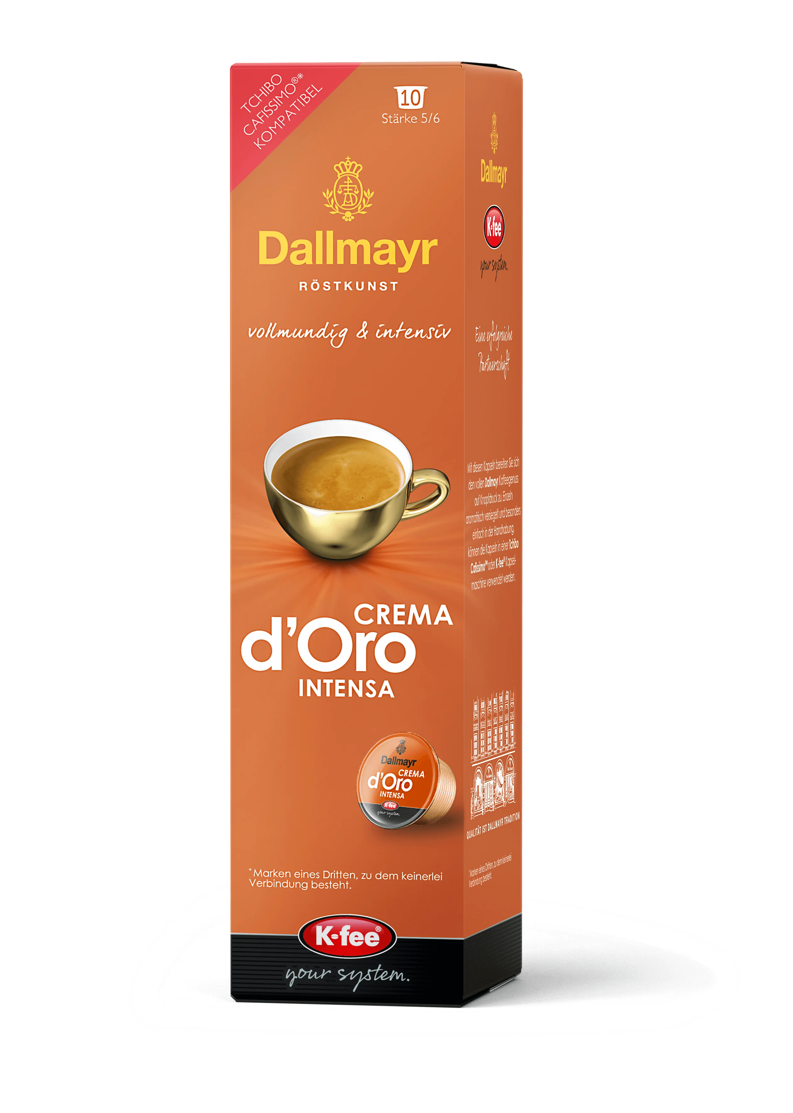 Dallmayr Crema Prodomo kawa w kapsułkach, 10 szt.