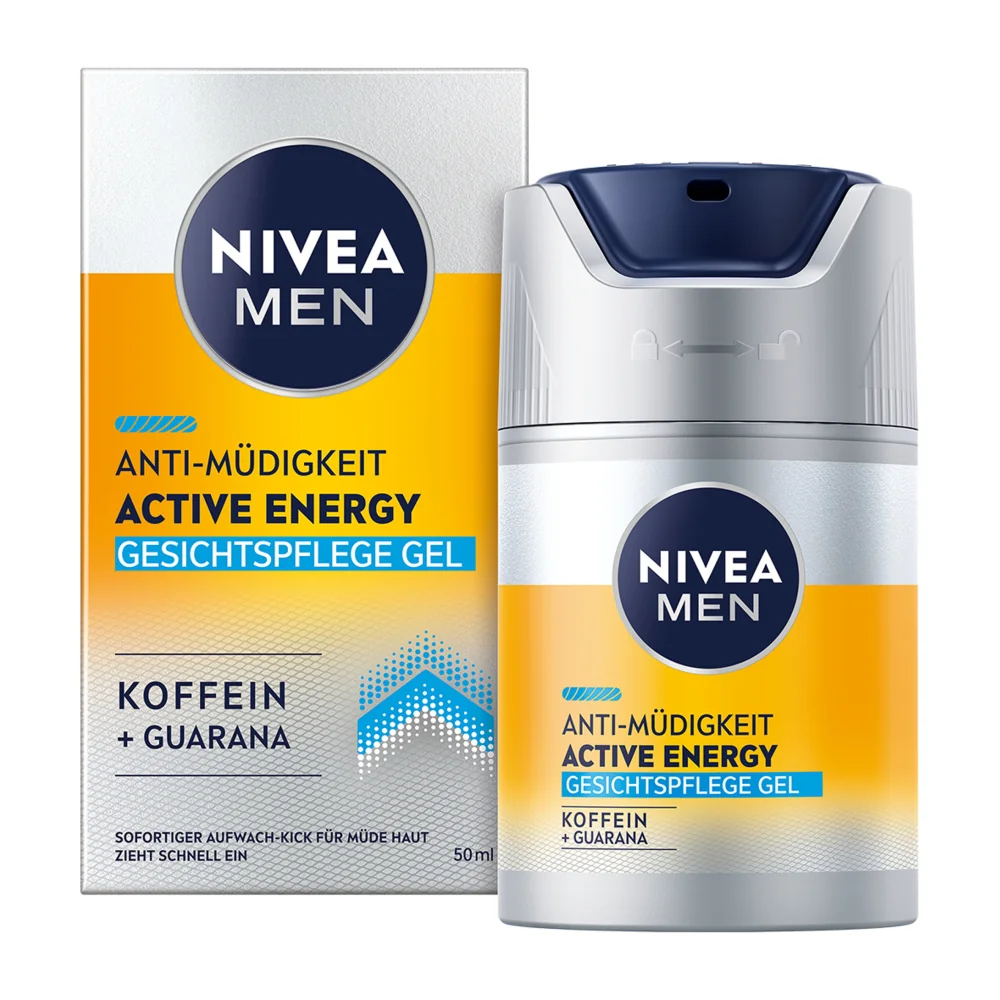 Nivea Men Active Energy energetyzujący krem-żel do twarzy, 50 ml