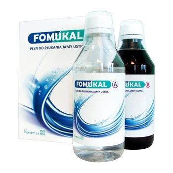 Fomukal płyn do płukania jamy ustnej, 1 zestaw, 2 x 225 ml