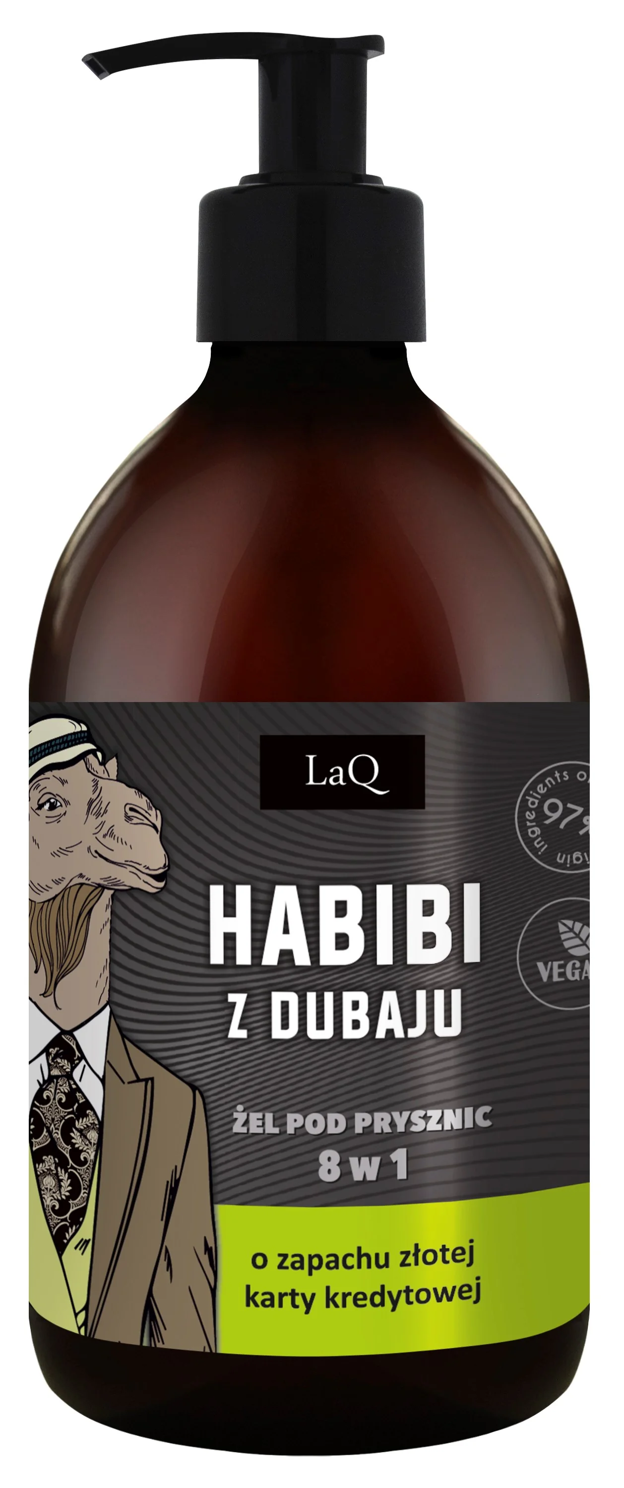LaQ Habibi z Dubaju żel pod prysznic, 500 ml