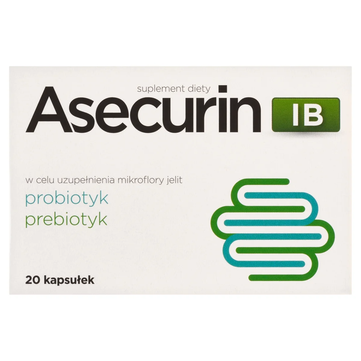 Asecurin IB 20 kapsułek