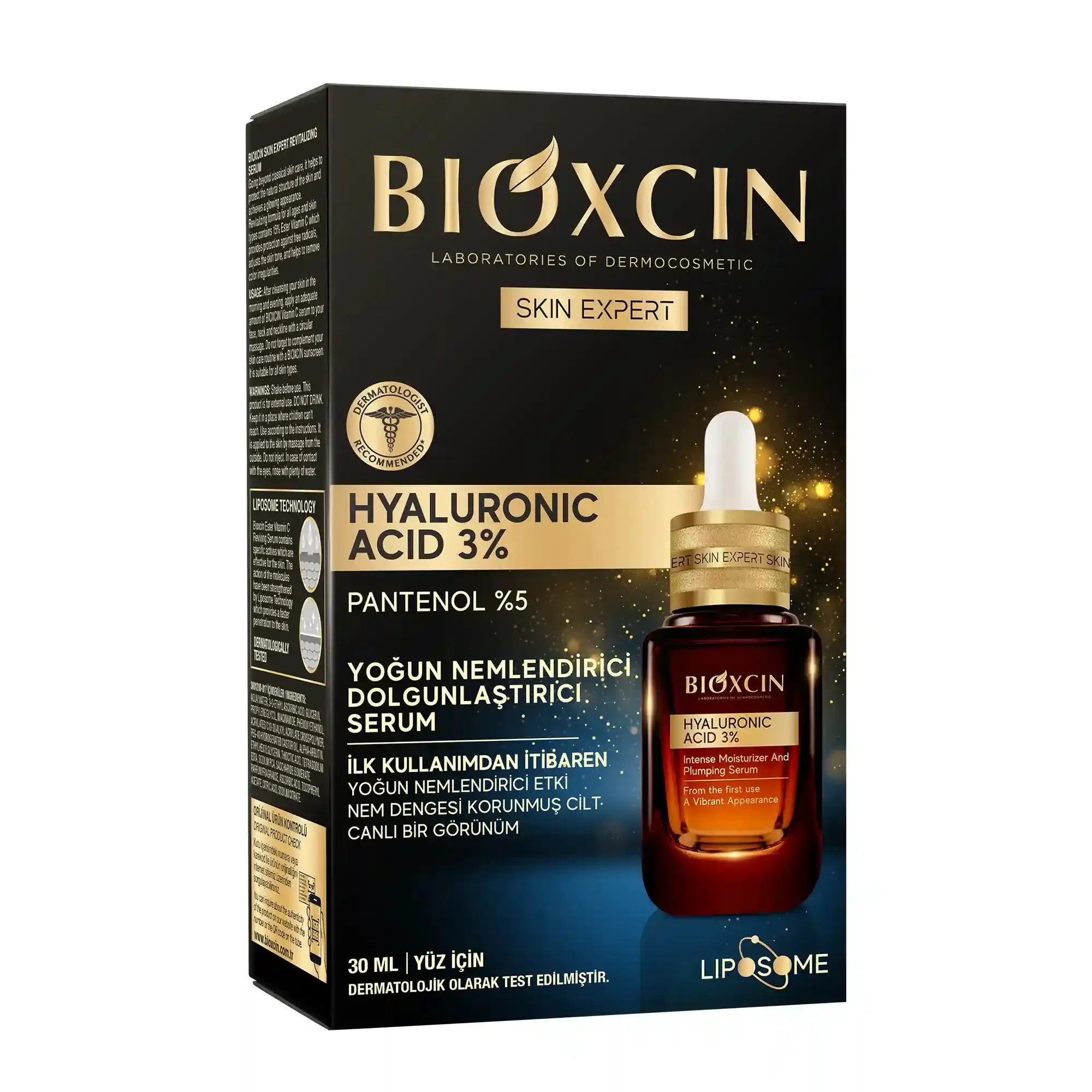 Bioxcin Skin Expert Kwas hialuronowy 3% serum intensywnie nawilżające, 30 ml