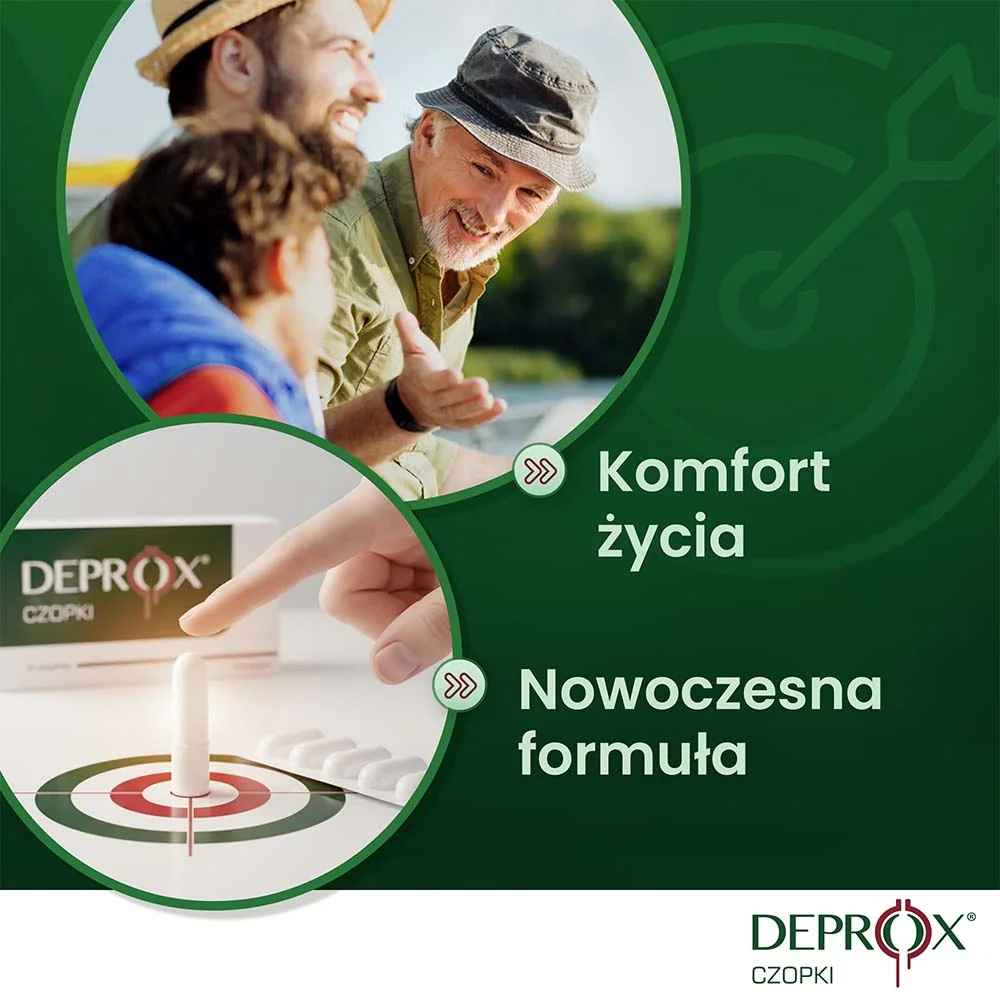 Deprox® czopki 10 sztuk