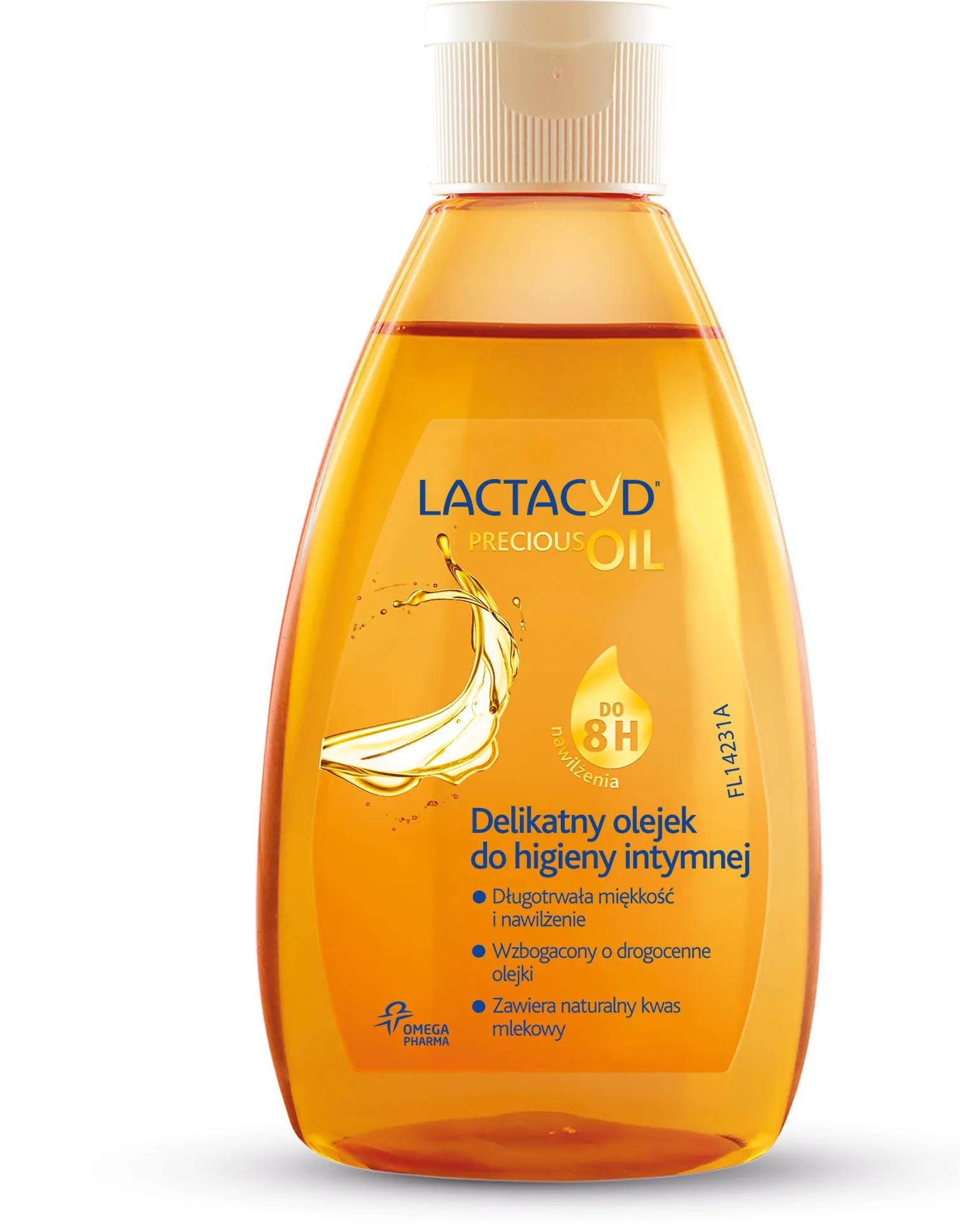 Lactacyd Precious Oil, delikatny olejek do higieny intymnej, 200 ml