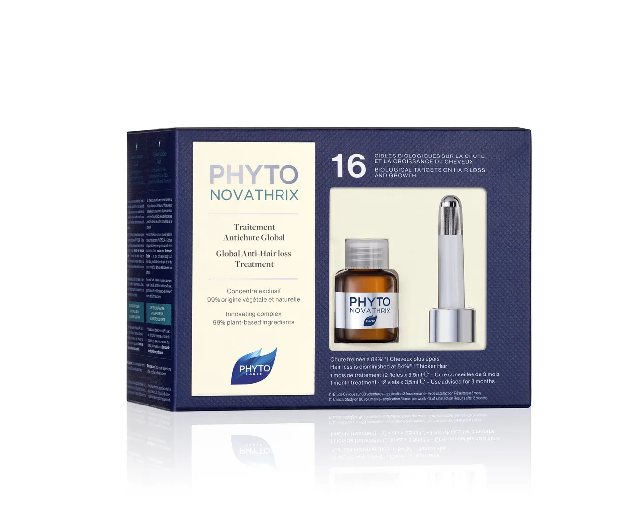 Phyto Phytonovathrix, globalna kuracja przeciw wypadaniu włosów, 12 x 3,5 ml
