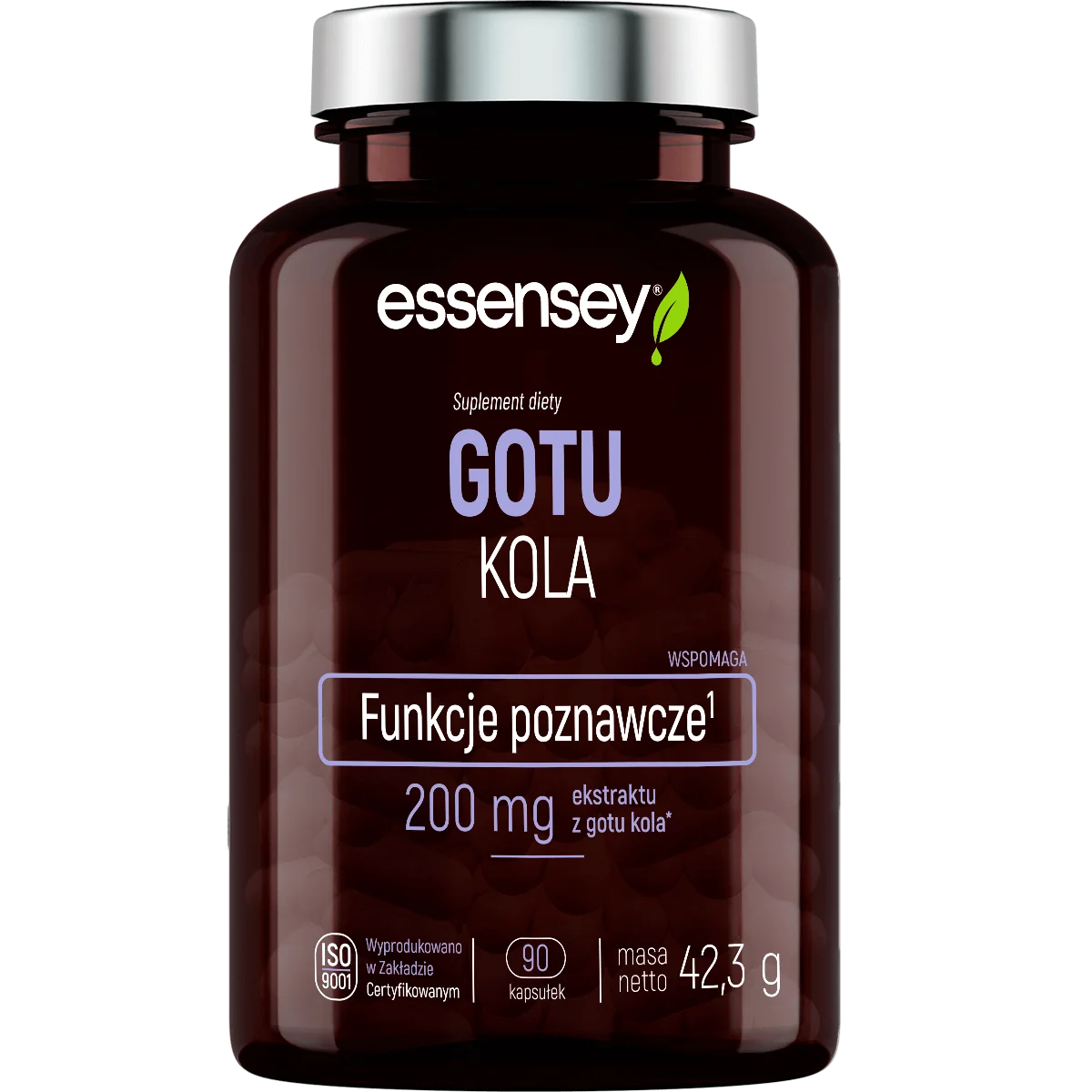 Essensey Gotu Kola 90 kapsułek