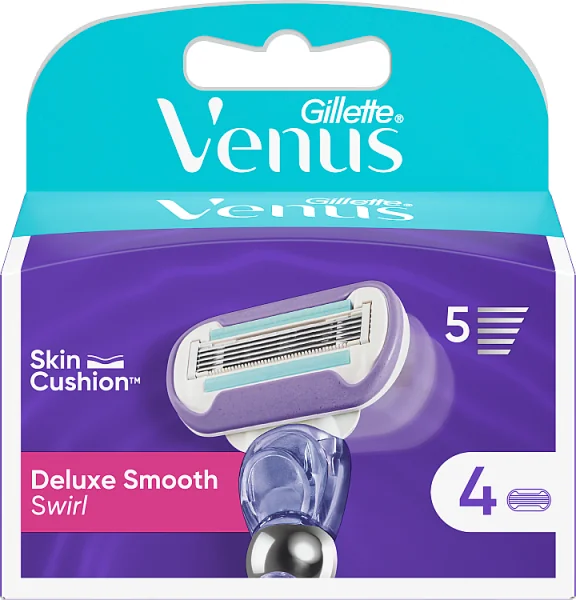 Venus Deluxe Smooth Swirl 4 wkłady do maszynki