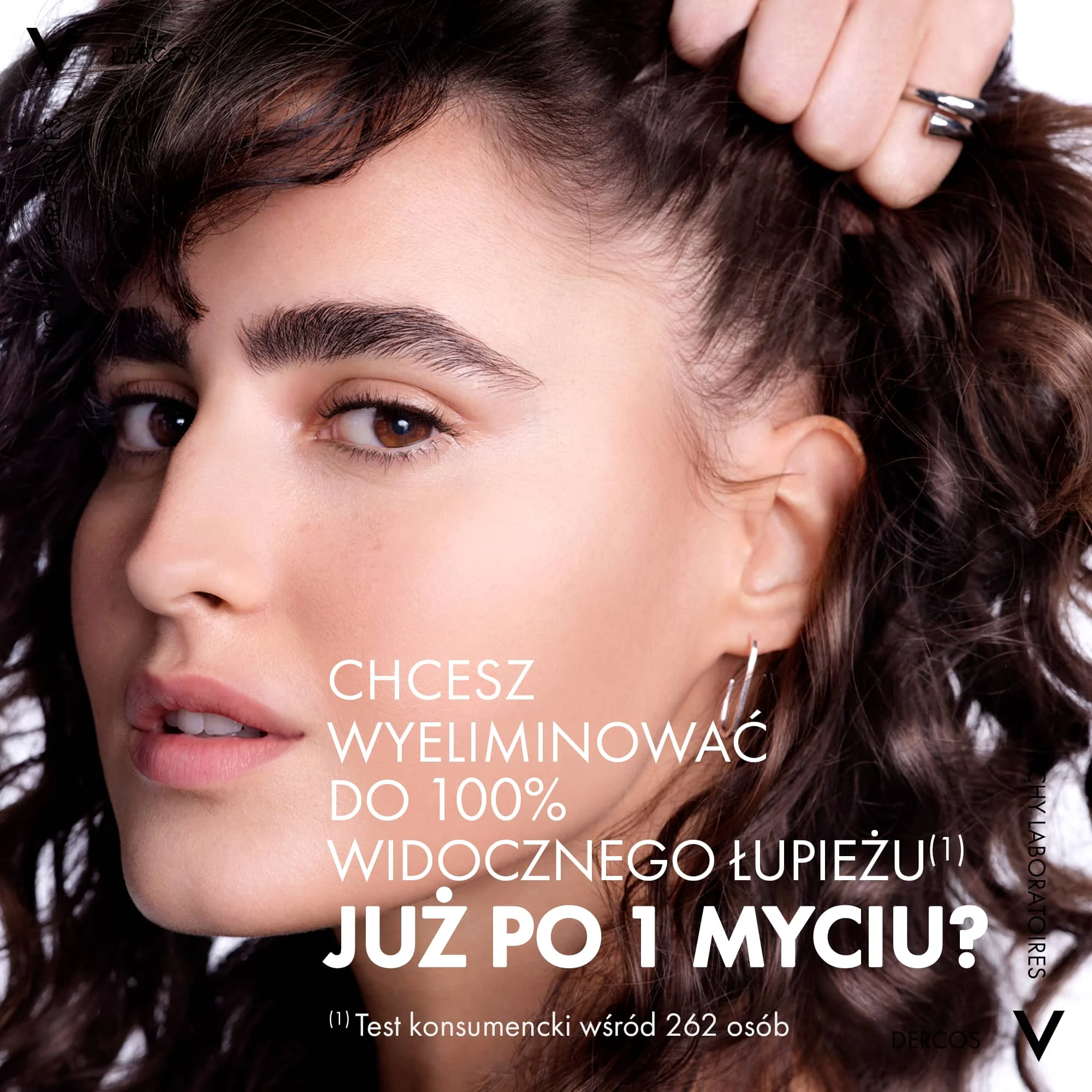 Vichy Dercos szampon przeciwłupieżowy do włosów suchych, 390 ml