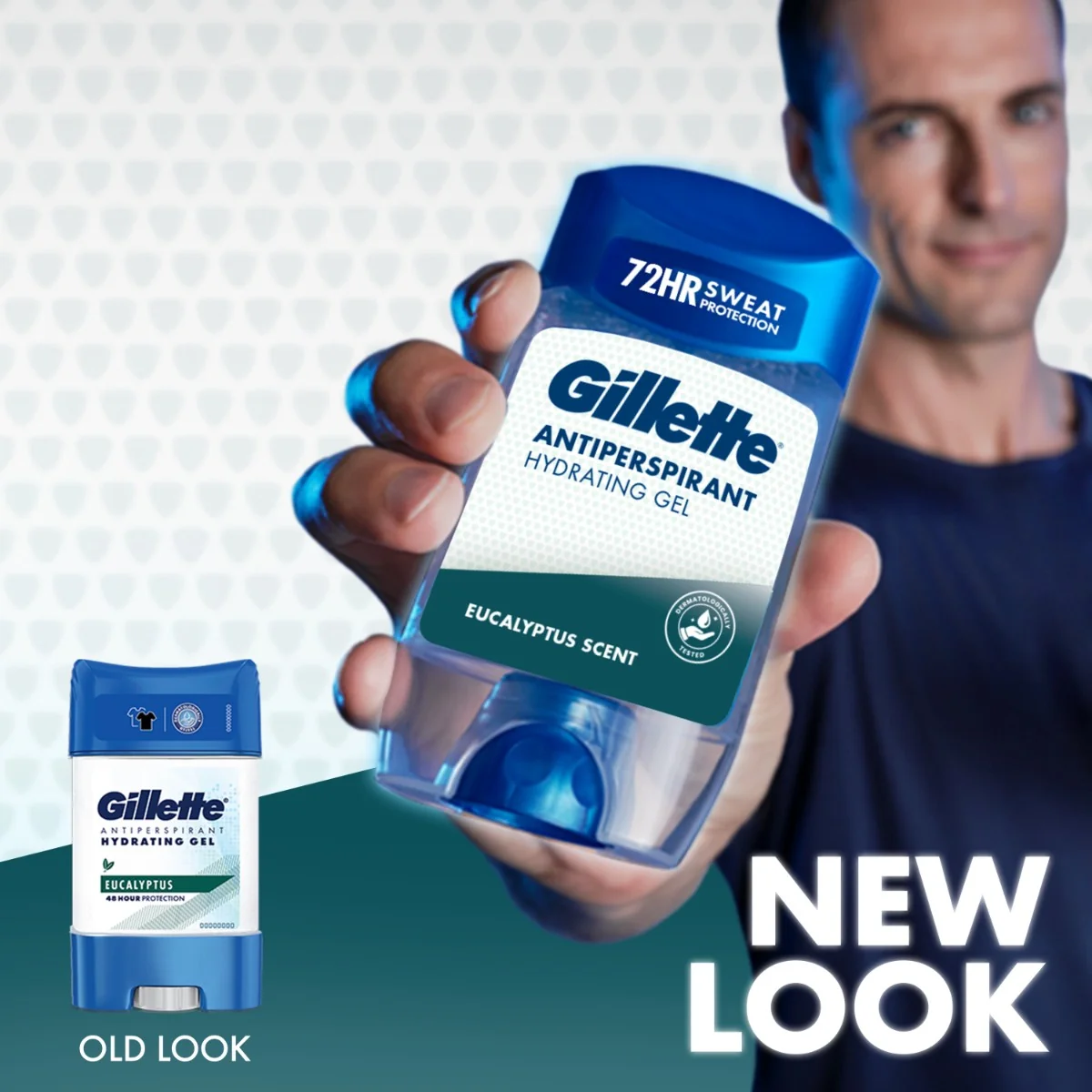 Gillette Eucalyptus Scent antyperspirant w żelu, 70 ml