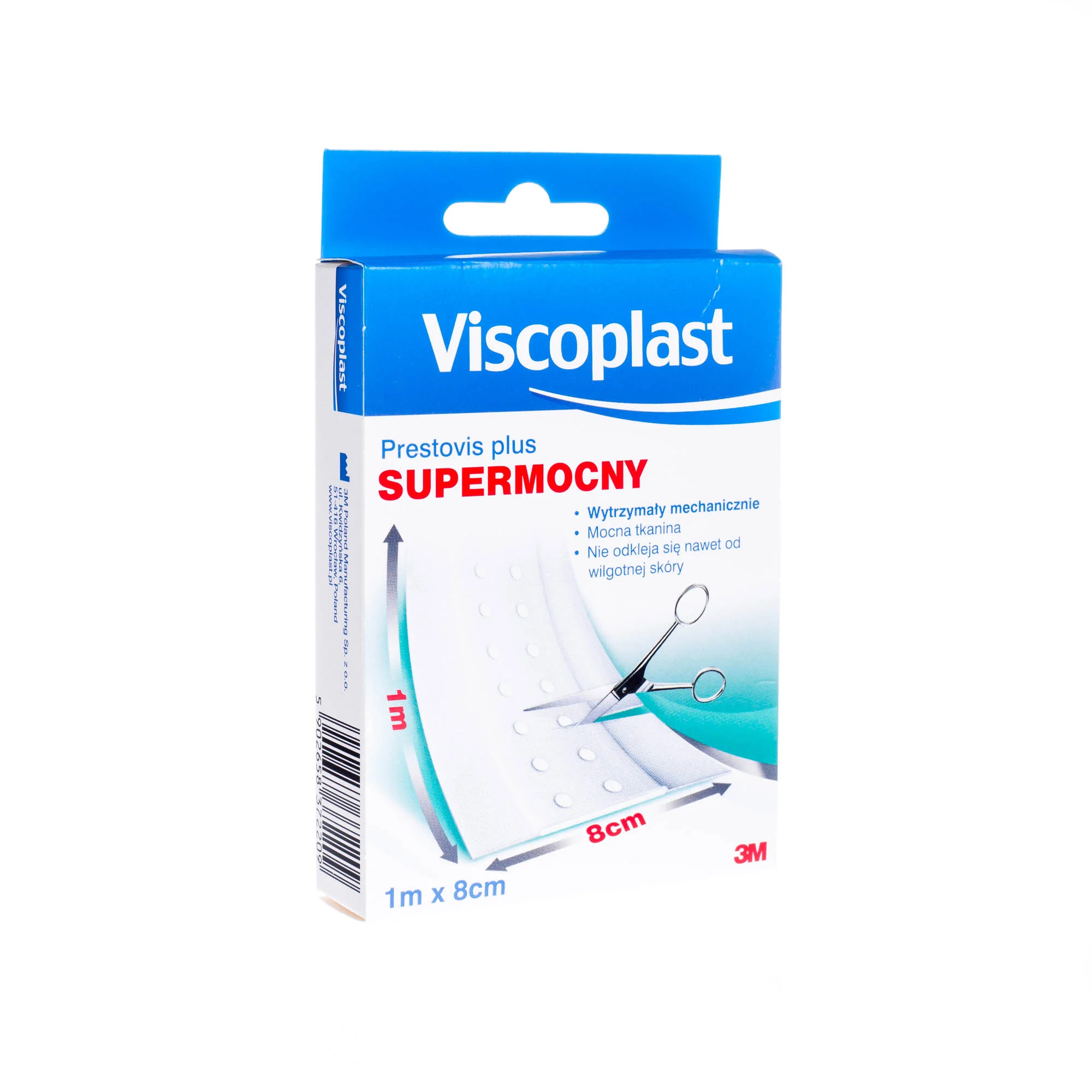 Prestovis Plus  - super mocny plaster do cięcia, 1m x 8 cm 