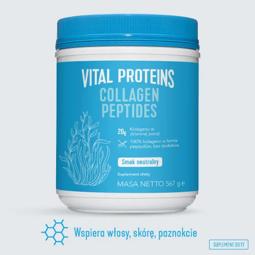 Vital Proteins Colagen Peptides Kolagen do picia, smak neutralny, suplement diety, 567 g