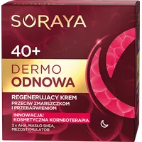 Soraya Dermo Odnowa 40+ krem regenerujący na noc, 50 ml