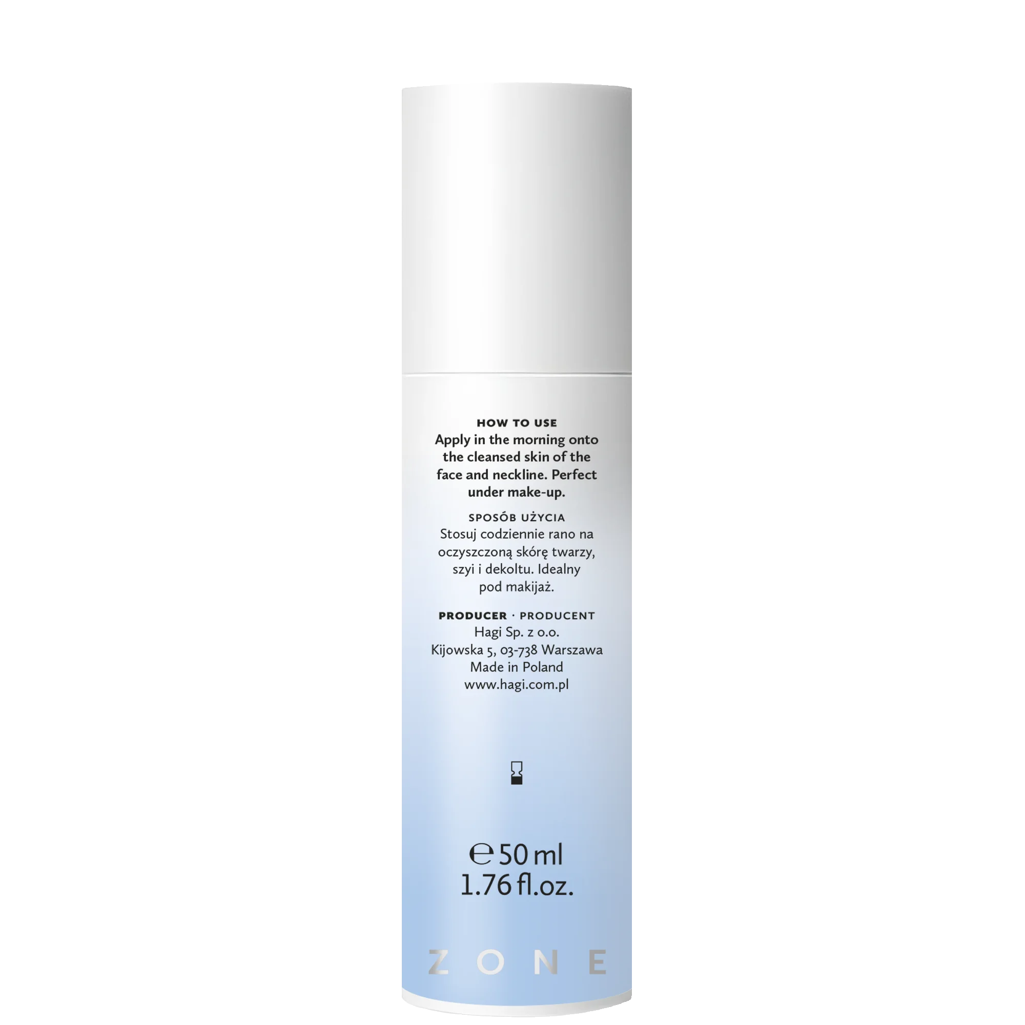 Hagi Aqua Zone żel nawilżający na dzień cera normalna i mieszana, 50 ml