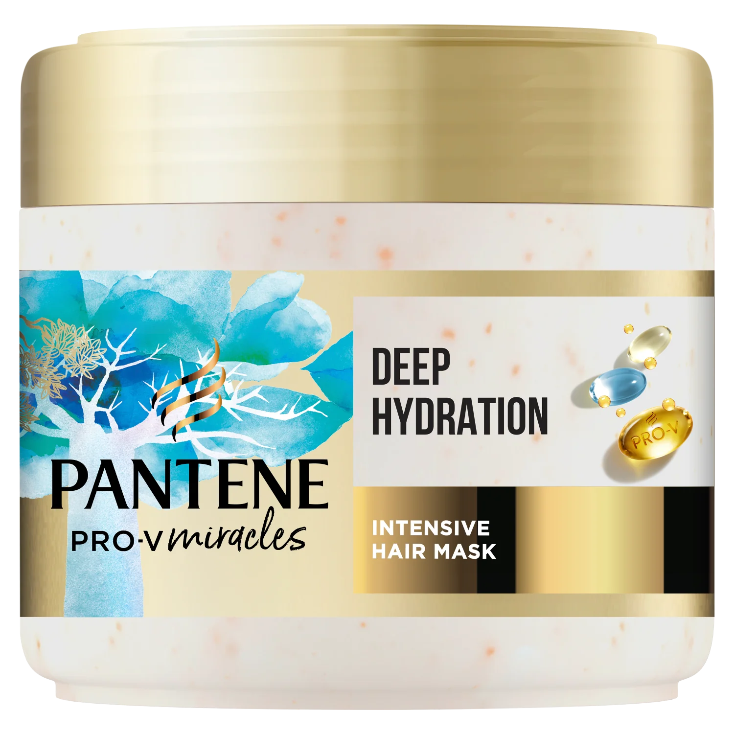 Pantene Hydra Glow Intensywnie odżywiająca maska, 300 ml