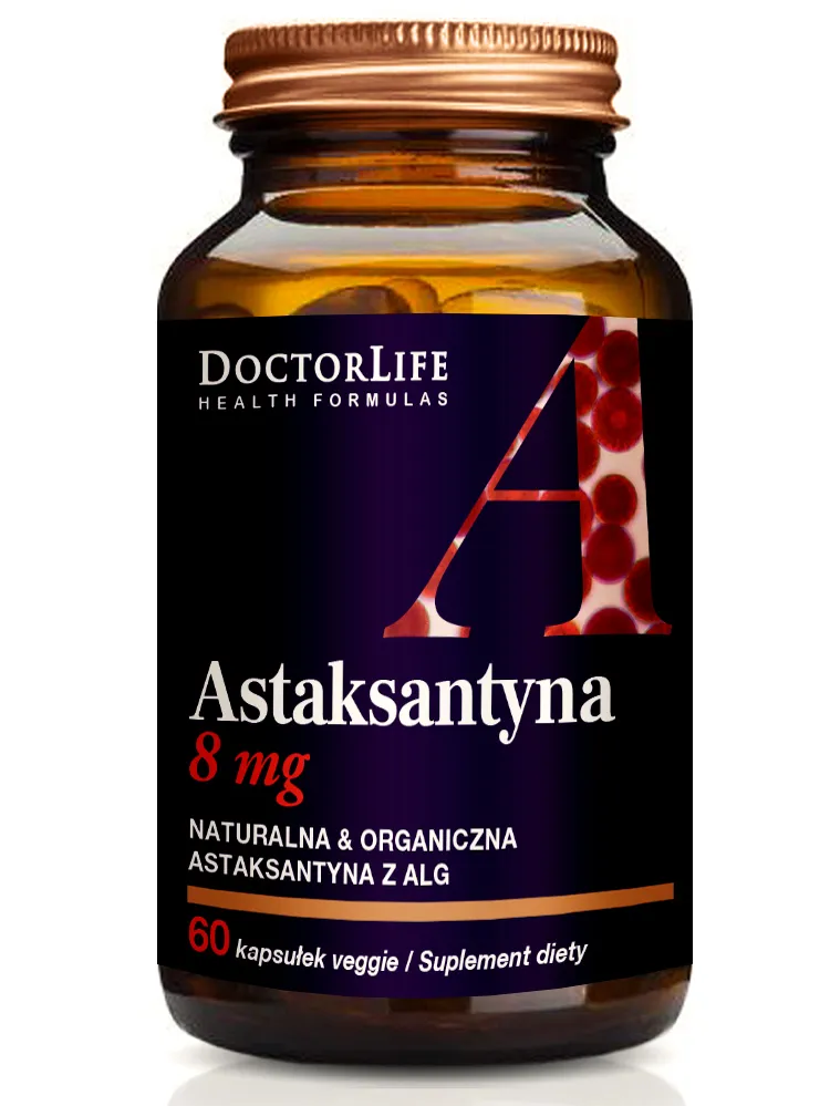 Doctor Life Astazine Astaksantyna 8 mg, 60 kapsułek