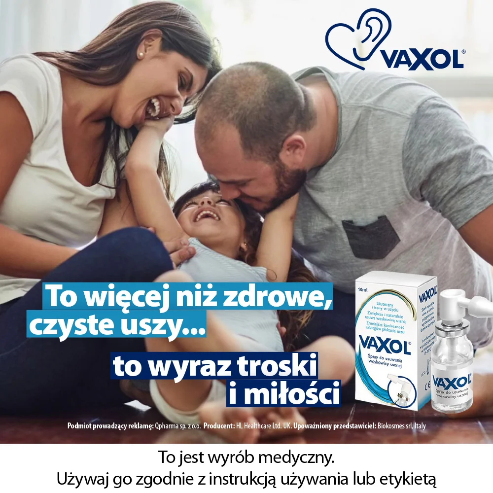 Vaxol spray do uszu, 10 ml