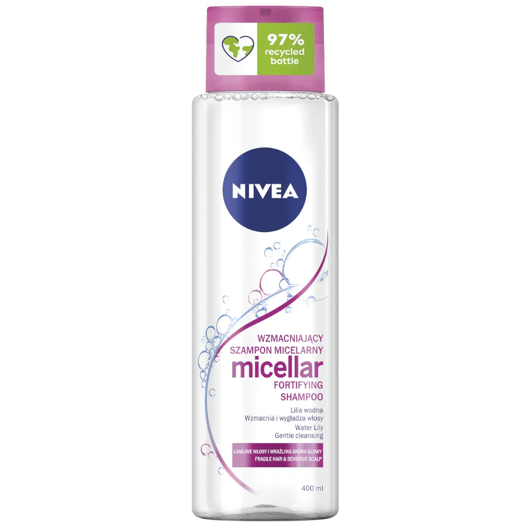 Nivea Szampon micelarny wzmacniający, 400 ml